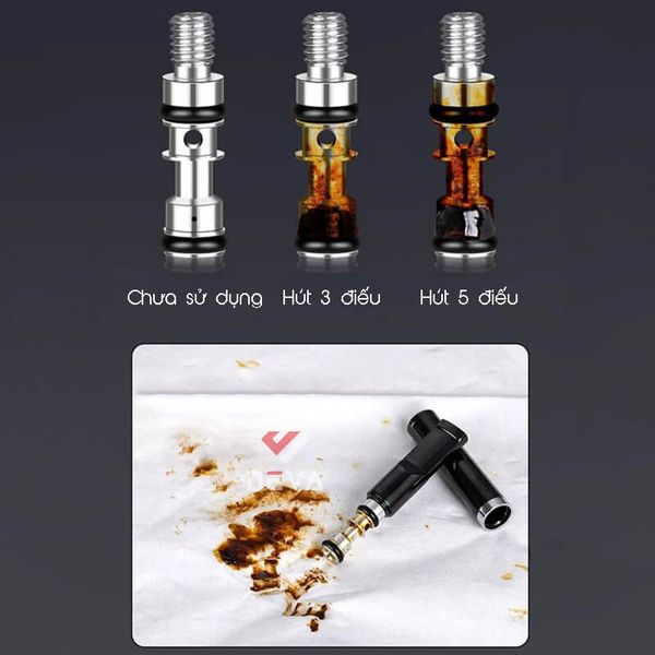 Tẩu lọc Wosda vỏ kim loại dùng cho nhiều size thuốc Series WSD-101