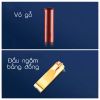 Tẩu lọc chính hãng Wosda vỏ ốp gỗ cho 4 size thuốc Series WSD-105