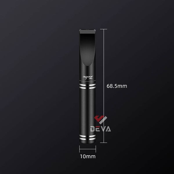 Tẩu lọc kim loại Zobo cho 4 size thuốc kèm ống đựng ZB-397