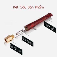 Tẩu cán dài gỗ đàn hương Zobo ZB 232