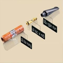 Tẩu thuốc vệ sinh gỗ Óc Chó Zobo ZB 305