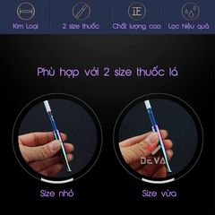 Tẩu kim loại dùng cho thuốc lá nhỏ Zobo ZB 352