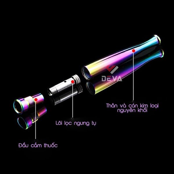 Tẩu kim loại dùng cho thuốc lá nhỏ Zobo ZB 352