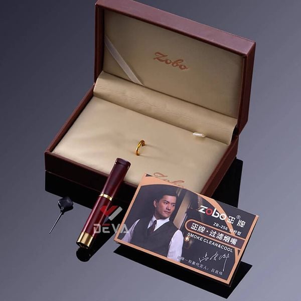 Tẩu lọc thuốc vệ sinh cán gỗ Zobo ZB 256