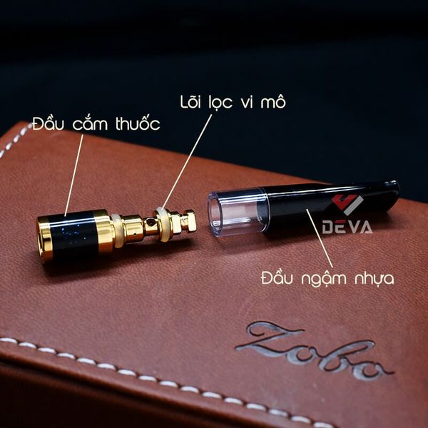 Tẩu thuốc lọc vệ sinh vân kim tuyến zobo ZB 251