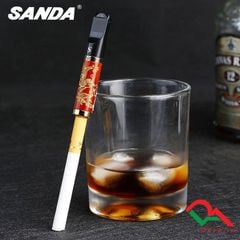 Tẩu lọc hình rồng mạ vàng Sanda Tarstop kèm ống đựng TS-930