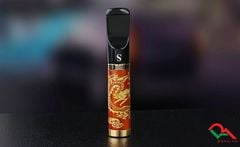 Tẩu lọc hình rồng mạ vàng Sanda Tarstop kèm ống đựng TS-930