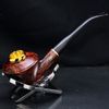 Tẩu Cigar cỡ trung Freesize 32-44 thân gỗ cán sừng TS27