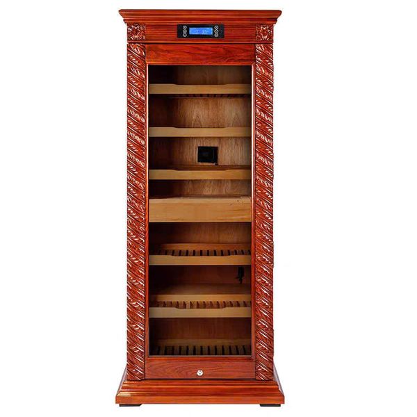 Tủ xì gà LUBINSKI nhiệt độ và độ ẩm gỗ tuyết tùng gỗ giữ ẩm LB 180