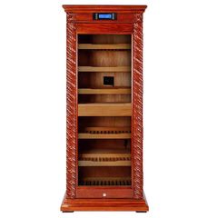 Tủ xì gà LUBINSKI nhiệt độ và độ ẩm gỗ tuyết tùng gỗ giữ ẩm LB 180