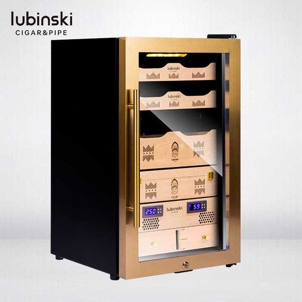 Tủ bảo quản xì gà 300 điếu gỗ Tuyết Tùng Lubinski RA 222