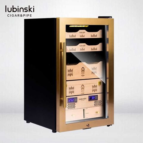 Tủ bảo quản xì gà 300 điếu gỗ Tuyết Tùng Lubinski RA 222