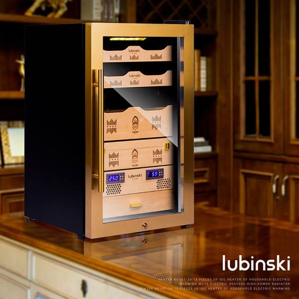 Tủ bảo quản xì gà 300 điếu gỗ Tuyết Tùng Lubinski RA 222