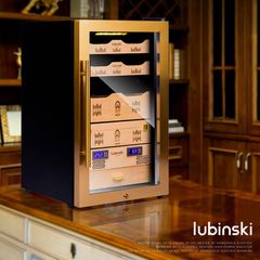 Tủ bảo quản xì gà 300 điếu gỗ Tuyết Tùng Lubinski RA 222