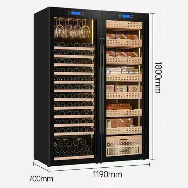Tủ bảo quản cigar rượu vang loại to H2280
