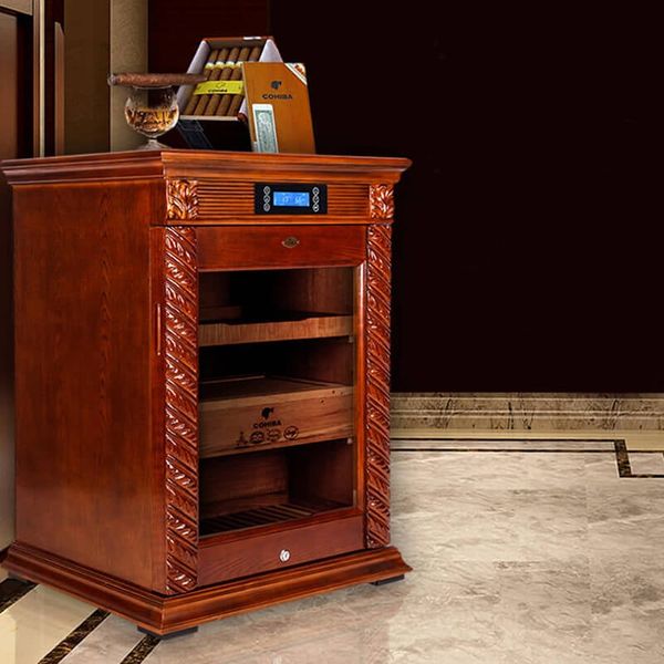 Tủ bảo quản xì gà LUBINSKI gỗ tuyết tùng LB 098