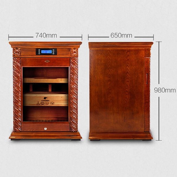 Tủ bảo quản xì gà LUBINSKI gỗ tuyết tùng LB 098