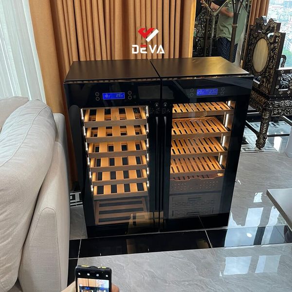 Tủ bảo quản Cigar và rượu vang GF-298