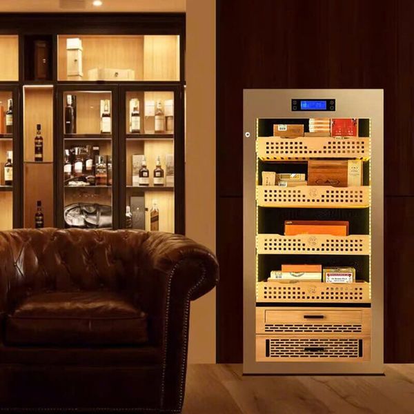 Tủ bảo quản cigar 700 điếu cắm điện Cohiba COB 168