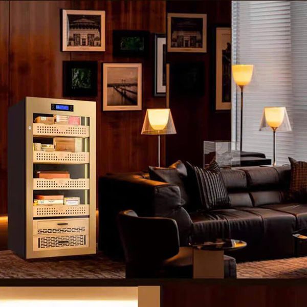 Tủ bảo quản cigar 700 điếu cắm điện Cohiba COB 168