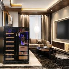 Tủ bảo quản Cigar rượu vang 2 trong 1 Vinocave CWC-150