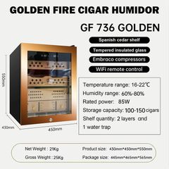 Tủ bảo quản cigar 150-200 điếu Lubinski RA 999