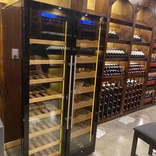 Tủ bảo quản cigar rượu vang loại to H2280