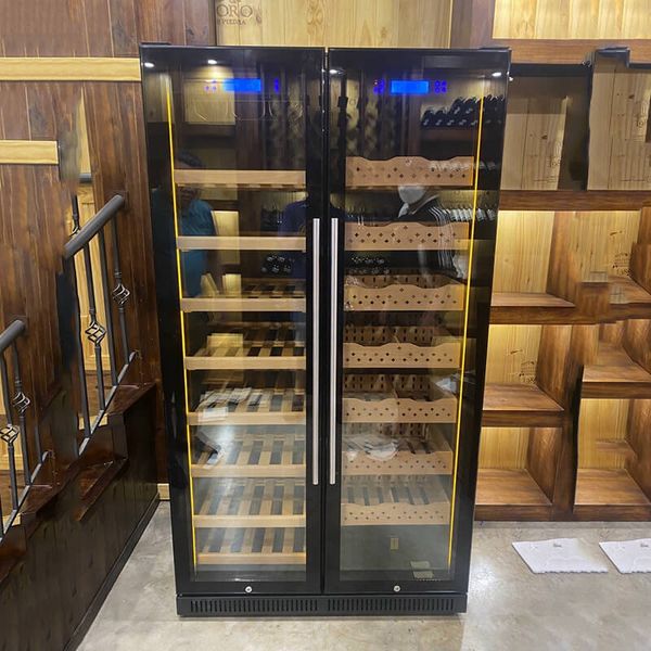 Tủ bảo quản cigar rượu vang loại to H2280