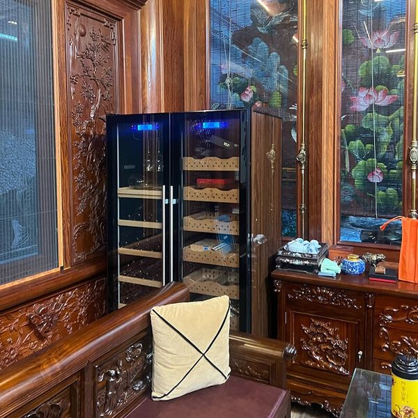 Tủ bảo quản cigar rượu vang loại to H2280