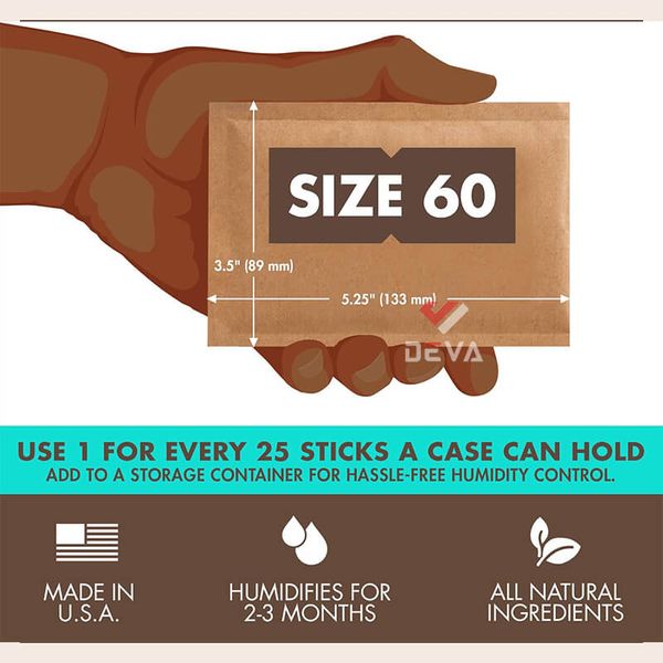 Túi dung dịch cân bằng độ ẩm xì gà Boveda