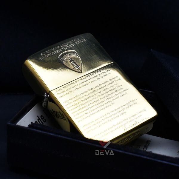 Zippo Khắc Bộ Chỉ Huy Lực Lượng Viễn Chinh Đồng Minh ZN363