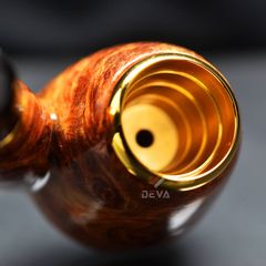 Tẩu hút Xì Gà gỗ cẩm lông chuột đế đứng cán sừng Freesize TS17