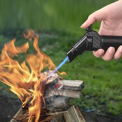 Bật lửa gas Honest khò đại 1 tia cầm tay có chân đế BCH 543