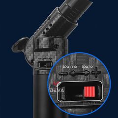 Bật lửa gas Honest khò đại 1 tia cầm tay có chân đế BCH 543