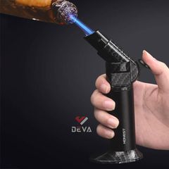 Bật lửa gas Honest khò đại 1 tia cầm tay có chân đế BCH 543
