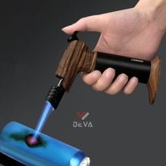 Bật lửa gas Honest khò đại 1 tia để bàn có chân đế BCZ 846