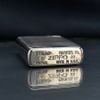 Zippo Bạc Khối Tái Bản 1937 Vintage Chặt Góc Khắc Bản Đồ Việt Nam BK88