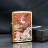 Zippo In Bức Tranh Nổi Thần Thú Vân Du ZN275
