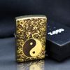 Zippo khắc Chủ Đề Vòng Tròn Bát Quái Âm Dương ZN37