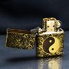 Zippo khắc Chủ Đề Vòng Tròn Bát Quái Âm Dương ZN37