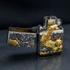 Zippo Ốp Tượng Chú Mèo Chiêu Tài Đại May Mắn ZN89