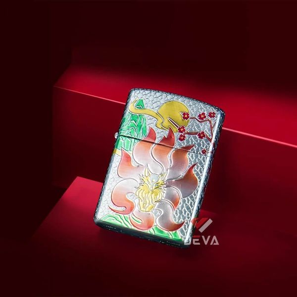 Bật lửa xăng đá Zorro hình Hồ Ly 9 đuôi bản giới hạn Z2-1137