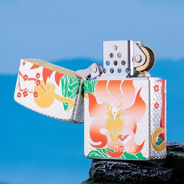 Bật lửa xăng đá Zorro hình Hồ Ly 9 đuôi bản giới hạn Z2-1137