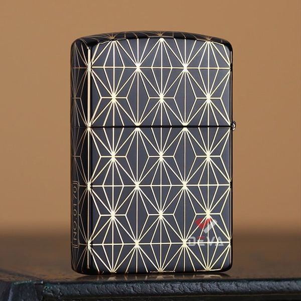 Bật lửa Zorro hoa văn kim cương mạ vàng bản giới hạn Z2-1080