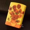 Bật lửa Zorro bức tranh Hoa Hướng Dương của Van Gogh ZT-133