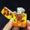 Bật lửa Zorro bức tranh Hoa Hướng Dương của Van Gogh ZT-133