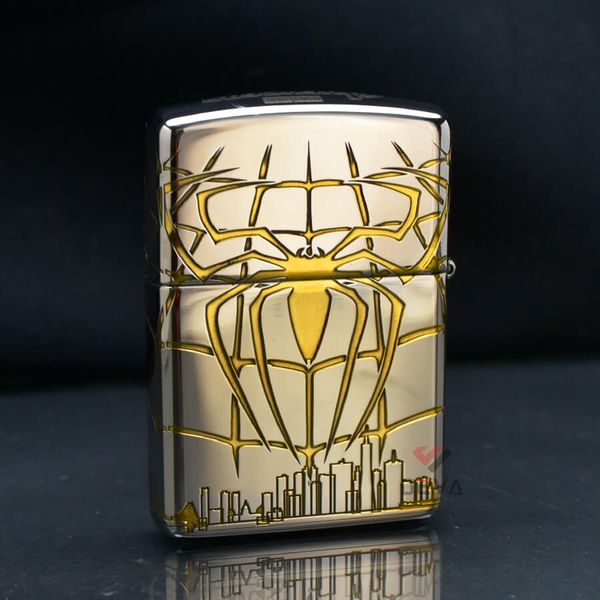 Zippo Armor Khắc Siêu Anh Hùng Người Nhện Spiderman ZN161