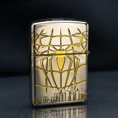 Zippo Armor Khắc Siêu Anh Hùng Người Nhện Spiderman ZN161