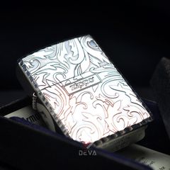 Hoa văn Armor giới hạn màu bạc cổ ZN53