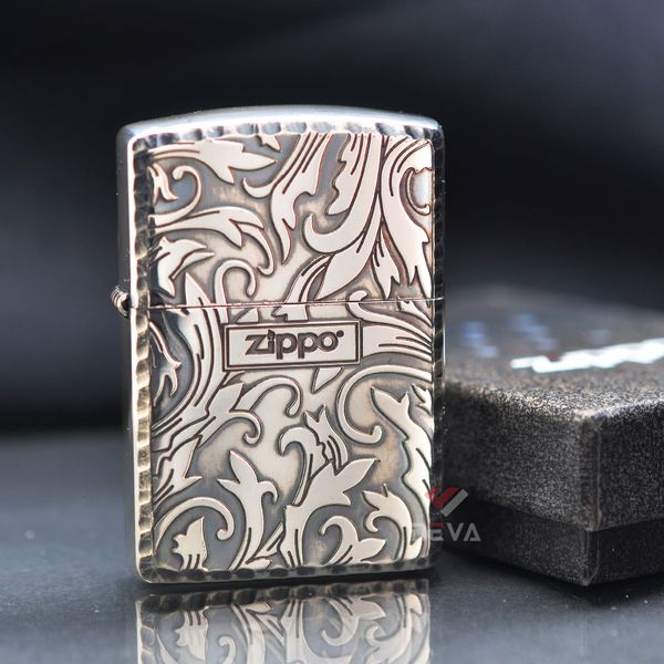 Hoa văn Armor giới hạn màu bạc cổ ZN53